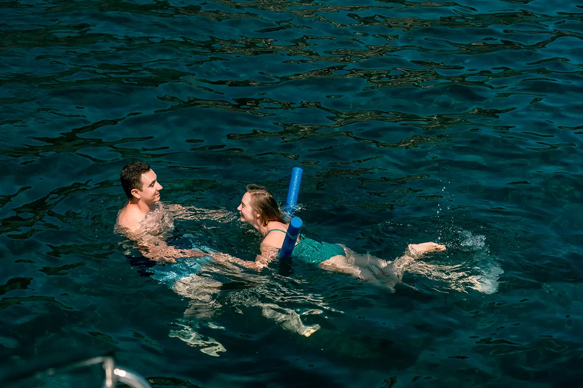 Honeymoon cruise private Santorini