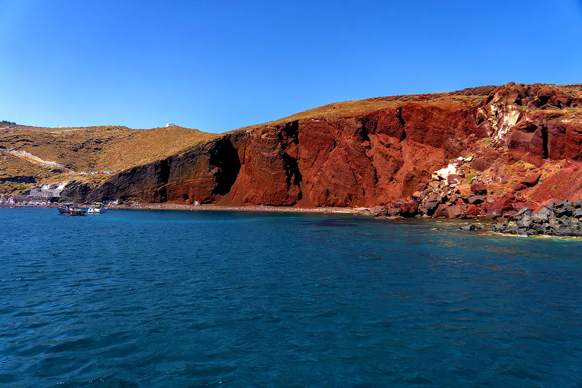 Red Beach Santorini