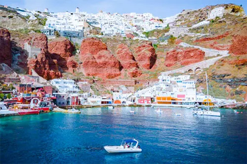 RIB speedboat Santorini private hire