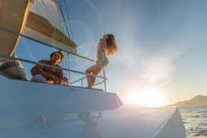 Santorini catamaran cruise