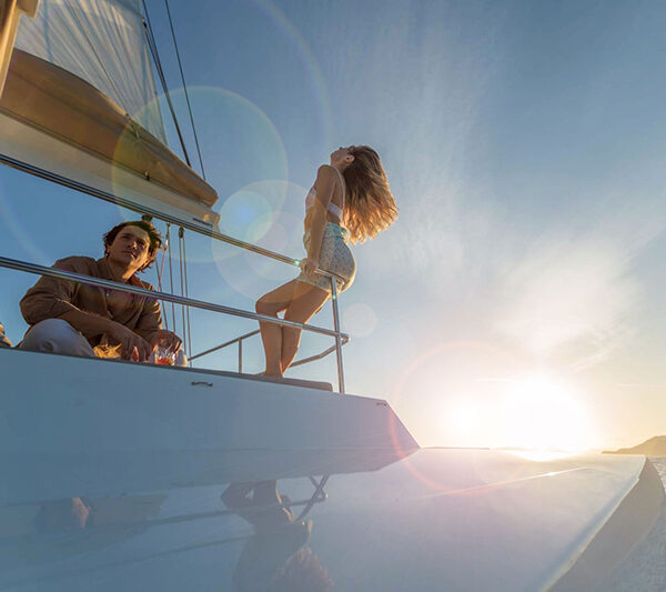 Santorini catamaran cruise