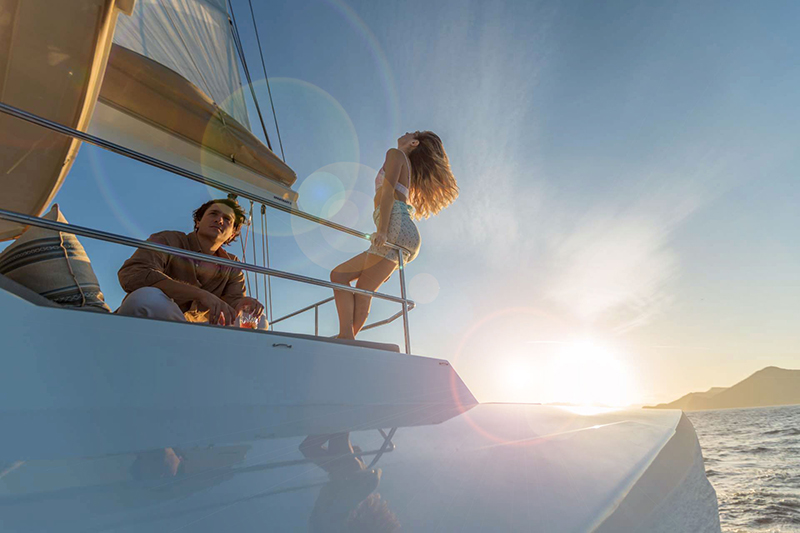 Santorini catamaran cruise